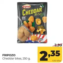 Alimerka Fripozo cheddar bites oferta