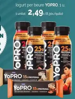 Condis Yopro - logurt per beure oferta