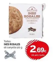 Condis Inés rosales - tortes oli canyella oferta