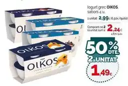 Condis Oikos - logurt grec oikos oferta