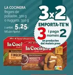 Condis La cocinera - fingers de pollastre oferta