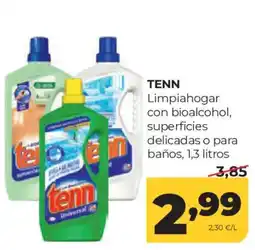 Alimerka Tenn limpiahogar con bioalcohol oferta