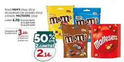 Condis M&m's - snack crispy oferta