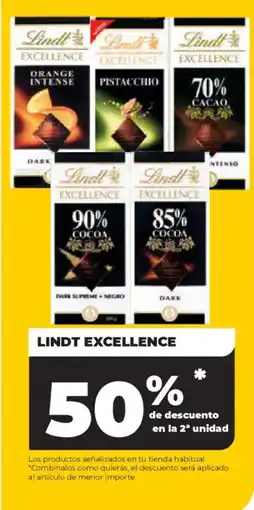 Alimerka Lindt Excellence oferta