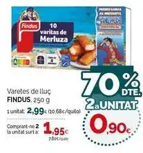 Condis Findus - varetes de lluc oferta