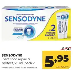 Alimerka Sensodyne dentífrico repair & protect oferta