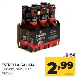Alimerka Estrella Galicia cerveza mini oferta
