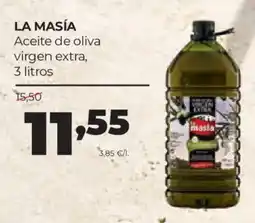 Alimerka La Masía aceite de oliva virgen extra oferta