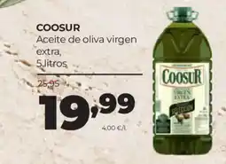 Alimerka Coosur aceite de oliva virgen extra oferta