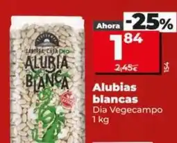 Dia Dia vegecampo - alubias blancas oferta