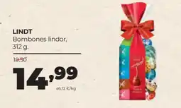 Alimerka Lindt bombones lindor oferta