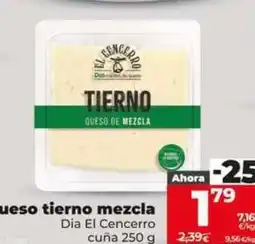 Dia Dia el cencerro - queso tierno mezcla oferta