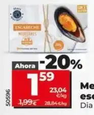 Dia Dia mari marinera - mejillones en escabeche 14/18 oferta