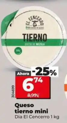 Dia Dia el cencerro - queso tierno mini oferta