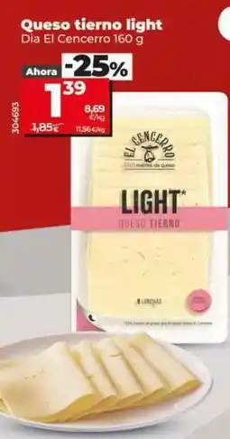 Dia Dia el cencerro - queso tierno light oferta