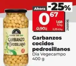 Dia Dia vegecampo - garbanzos cocidos pedrosillanos oferta