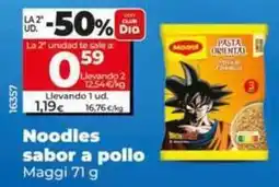 Dia Maggi - noodles sabor a pollo oferta