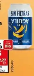 Dia El águila - cerveza sin filtrar oferta