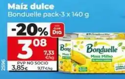 Dia Bonduelle - maíz dulce oferta