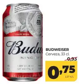 Alimerka Budweiser cerveza oferta