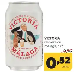 Alimerka Victoria cerveza de málaga oferta
