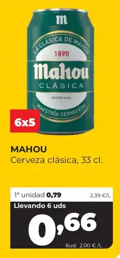 Alimerka Mahou cerveza clásica oferta