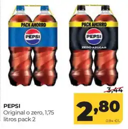 Alimerka Pepsi original o zero oferta