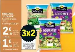 E.Leclerc Florette - gourmet original ensalada oferta
