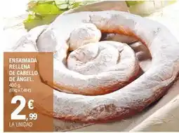 E.Leclerc Ensaimada rellena de cabello de ángel oferta