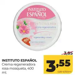 Alimerka Instituto Español crema regeneradora rosa mosqueta oferta