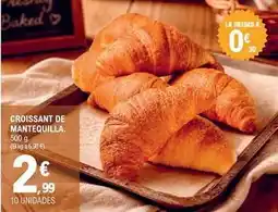 E.Leclerc Croissant de mantequilla oferta