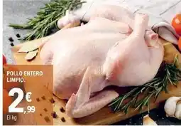 E.Leclerc Pollo entero limpio oferta