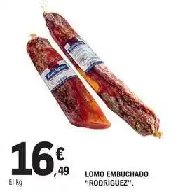 E.Leclerc Rodríguez - lomo embuchado oferta