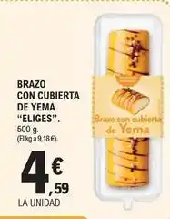E.Leclerc Ifa eliges - brazo con cubierta de yema oferta