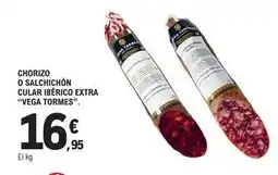 E.Leclerc Vega tormes - chorizo o salchichon cular iberico extra oferta