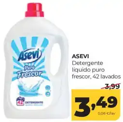 Alimerka Asevi detergente liquido puro frescor oferta
