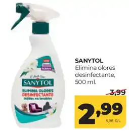 Alimerka Sanytol elimina olores desinfectante oferta