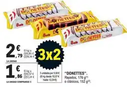 E.Leclerc Donettes - rayados o clásicos oferta