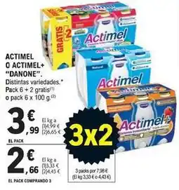 E.Leclerc Danone - actimel o actimel+ oferta