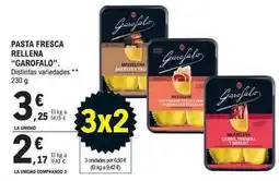 E.Leclerc Garofalo - pasta fresca rellena oferta