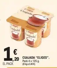 E.Leclerc Ifa eliges - cuajada oferta