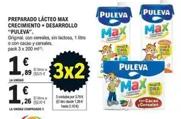E.Leclerc Puleva - preparado lacteo max crecimiento + desarrollo oferta