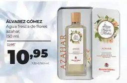 Alimerka Álvarez Gómez agua fresca de flores azahar oferta