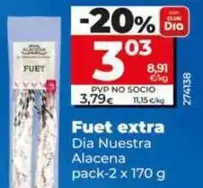 Dia Dia nuestra alacena - fuet extra oferta