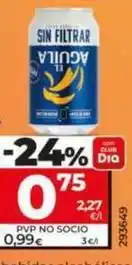 Dia El águila - cerveza sin filtrar oferta