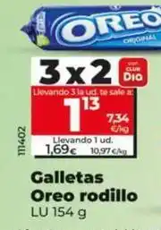 Dia Oreo - galletas rodillo oferta