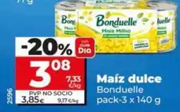 Dia Bonduelle - maíz dulce oferta