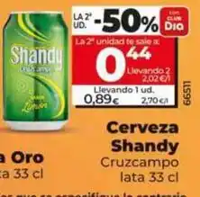 Dia Cruzcampo - cerveza shandy oferta