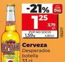 Dia Desperados - cerveza oferta