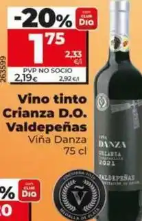 Dia Viña danza - vino tinto crianza d.o. valdepeñas oferta